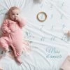 Tapis Photo Bébé EAU DE ROSE écru / Rose - Vertbaudet