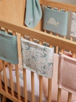 Tour De Lit / Tour De Parc Pare-chocs SOUS L'OCÉAN Rose - Vertbaudet -Vertbaudet Magasin tour de lit tour de parc pare chocs sous locean 2