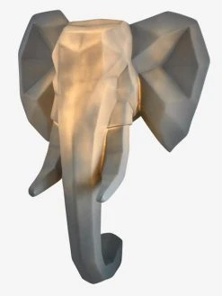 Trophée Mural éléphant Lumineux Gris - Vertbaudet -Vertbaudet Magasin trophee mural elephant lumineux 2