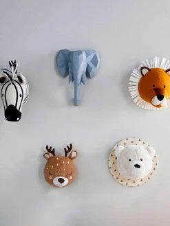 Trophée Mural éléphant Lumineux Gris - Vertbaudet -Vertbaudet Magasin trophee mural elephant lumineux 3