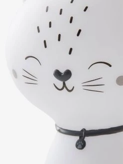 Veilleuse Moustachat Blanc / Bleu - Vertbaudet -Vertbaudet Magasin veilleuse moustachat 2