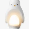 Veilleuse Portable 2 En 1 TOMMEE TIPPEE Pingouin Blanc - Tommee Tippee -Vertbaudet Magasin veilleuse portable 2 en 1 tommee tippee pingouin